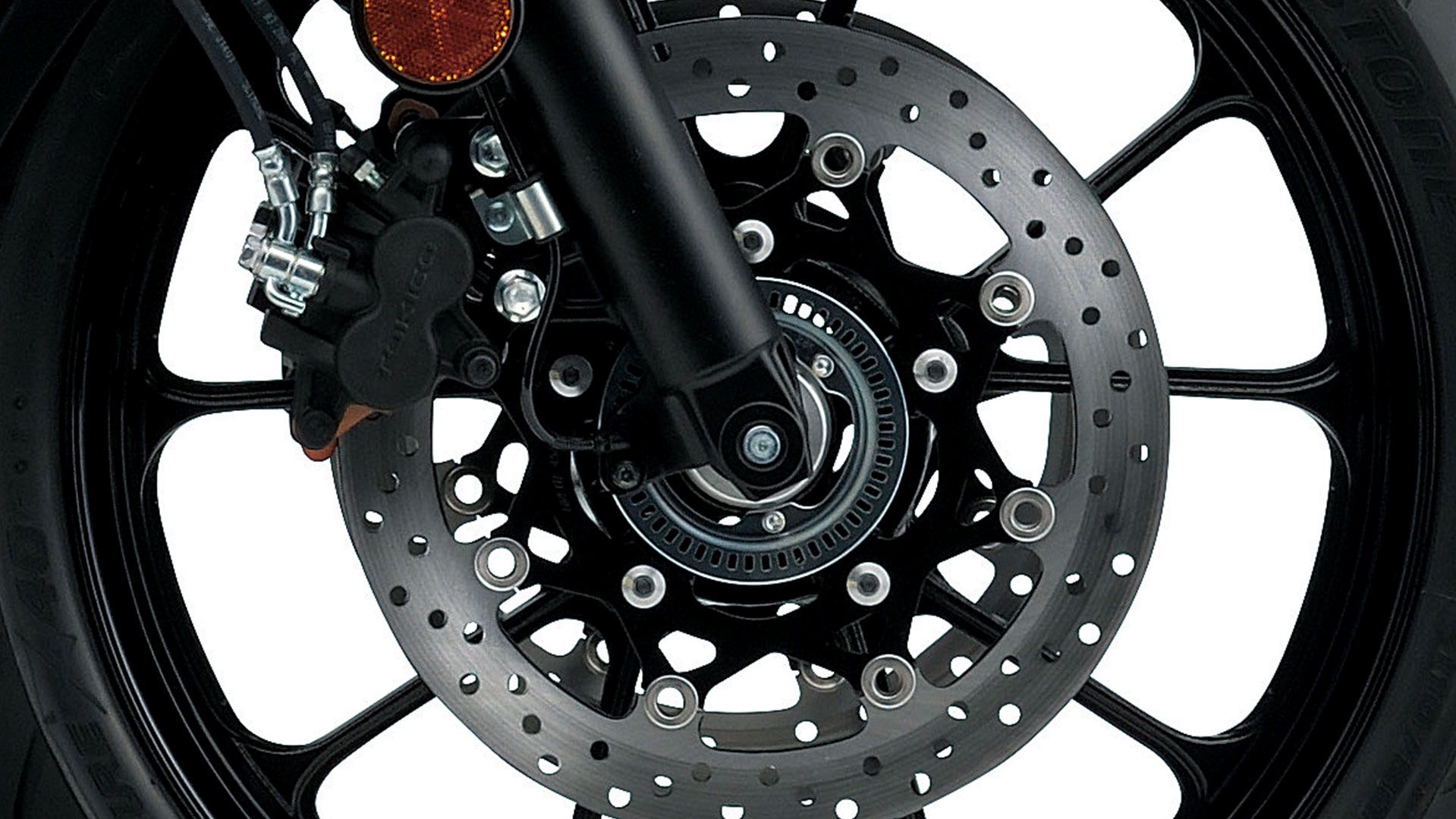 SUZUKI V STROM 650 ABS rendszerrel felszerelt fékrendszer 35