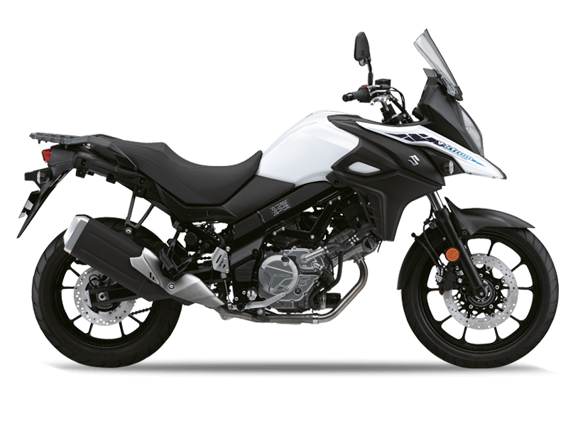 Suzuki V Strom 650 M2 White