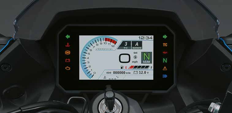 Suzuki GSX S1000 Full LCD Műszerfal 13