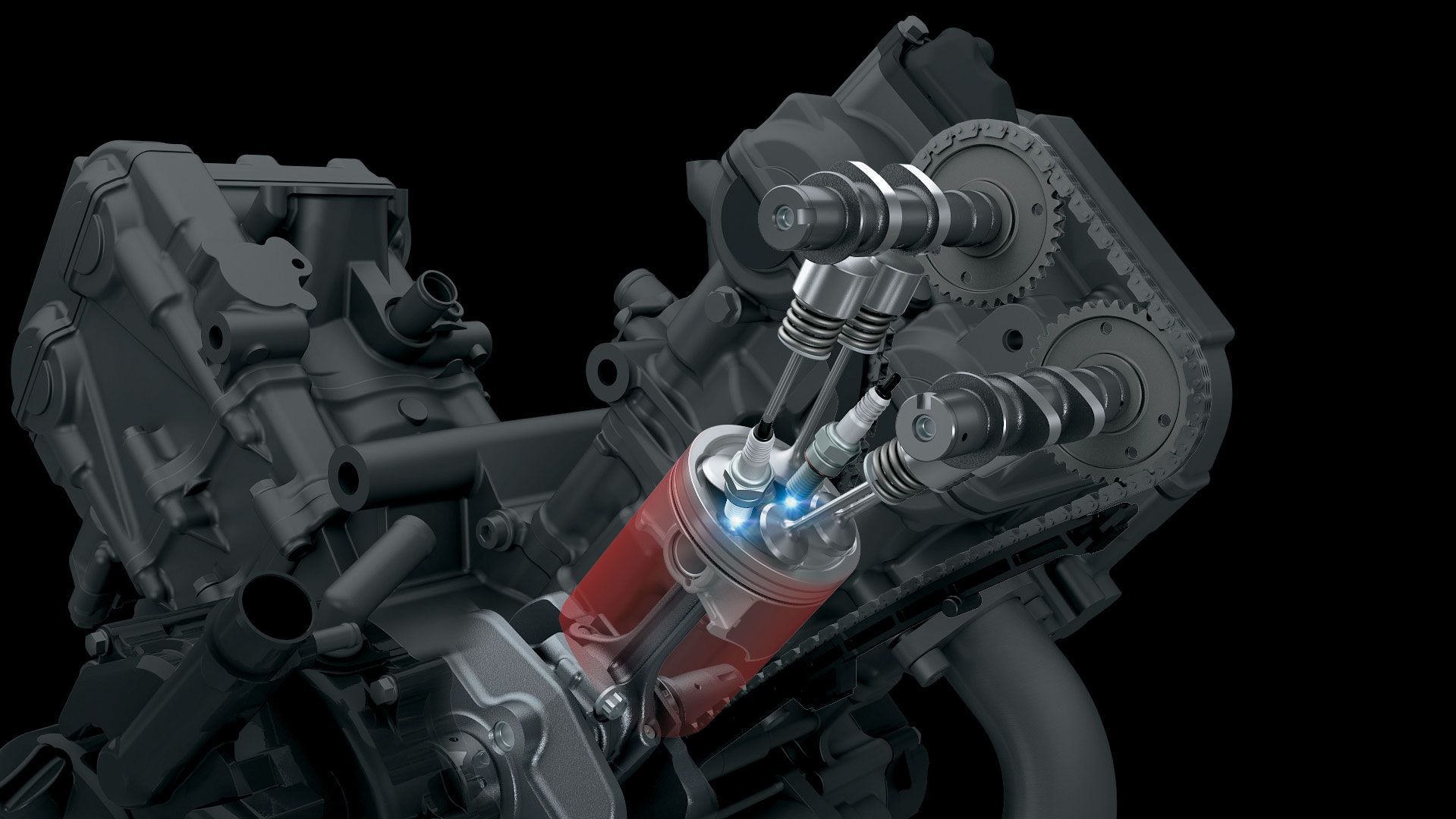 SUZUKI SV650X Dual Spark technológia 27