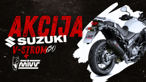 AKCIJA: Kupi Suzuki V-Strom 650 s ugrađenim MIVV ispuhom!