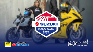 VELIKI SUZUKI MOTO ROAD SHOW: Isprobajte vrhunske Suzuki motore i osjetite adrenalin