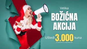 VELIKA BOŽIĆNA AKCIJA: U&Scaron;TEDI NA SVIM...